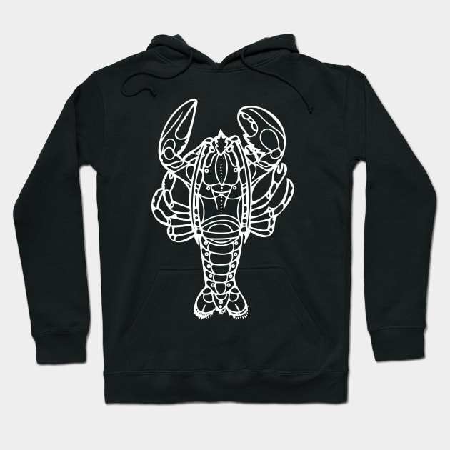 Lobster in White Hoodie by LoraMaze